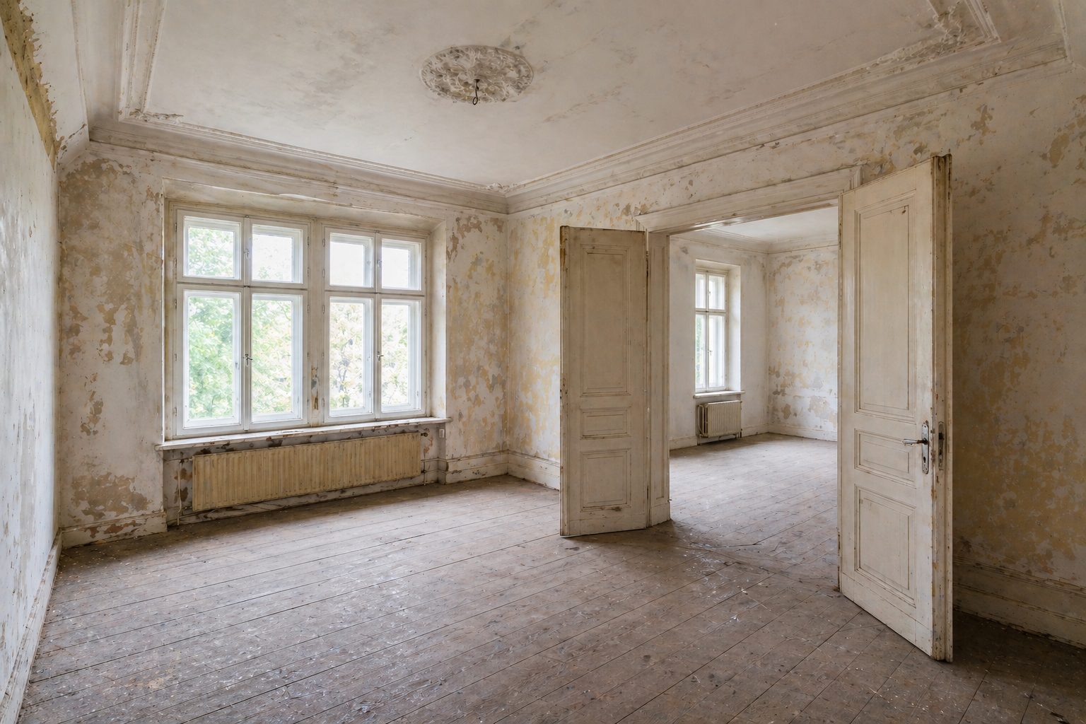 Schlafzimmer – Luxus – Vorher
